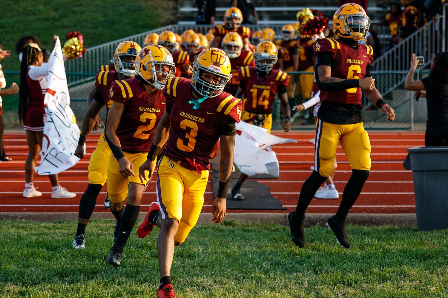 The Lutheran North football team